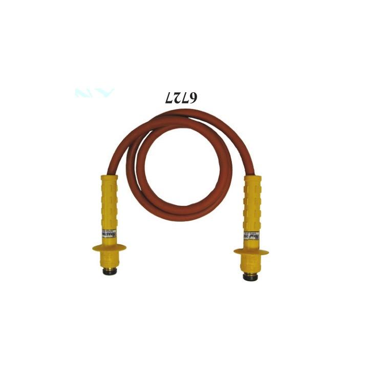 带电作业6877双接头绝缘引流线6878高压绝缘临时跳线夹