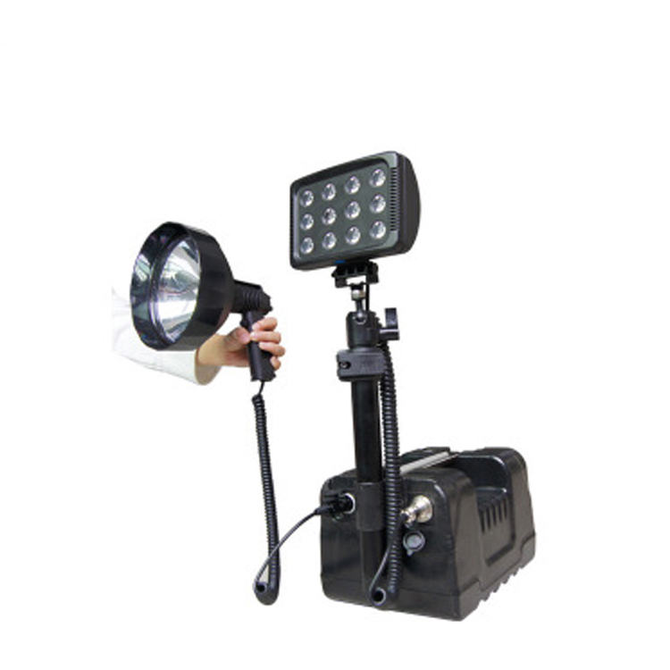 应急照明车移动智能照明灯塔额定功率≥6×230W防护等级：IP65