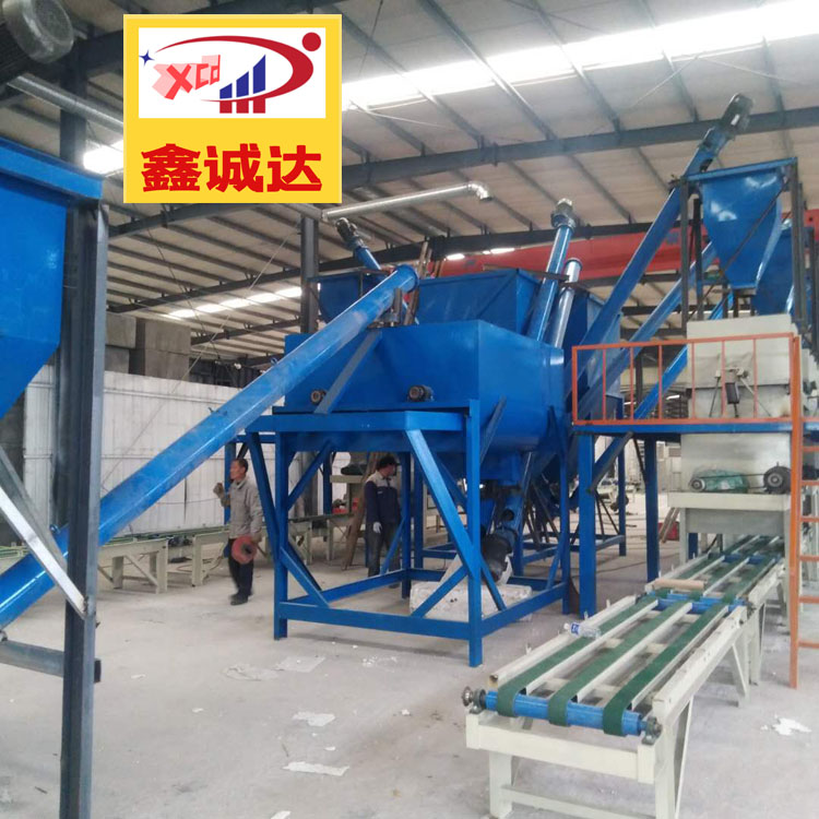 鑫诚达外墙体免拆建筑模板设备 免拆外模板设备 生产流程