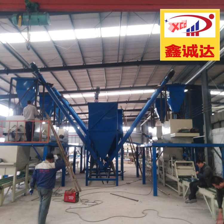 鑫诚达复合保温建筑外模板生产线 fs复合外模板设备 生产流程