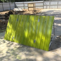 厂家直供YFXZT-10防汛子堤速凝折叠式防汛挡水墙 防水板