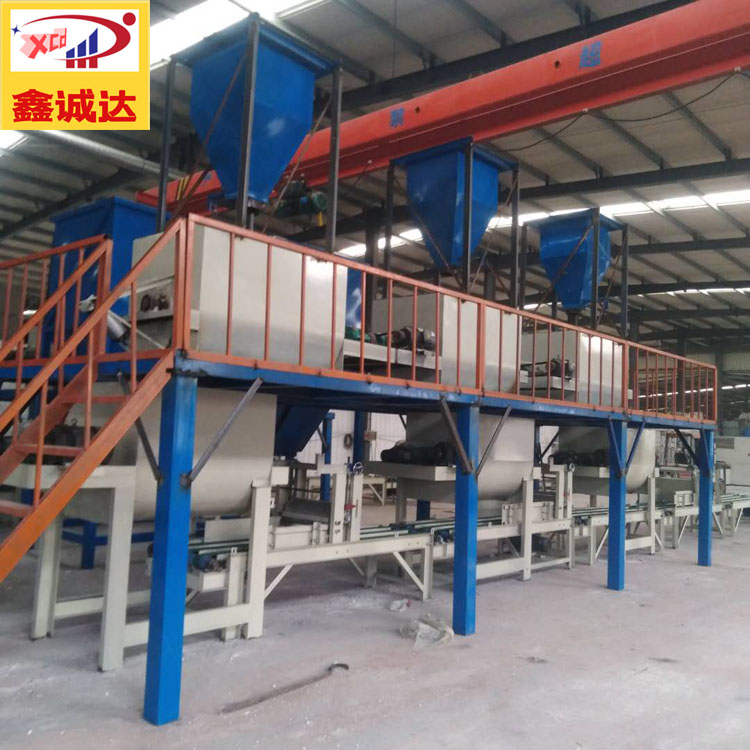 鑫诚达Fs自保温复合免拆外建筑模板设备生产流程