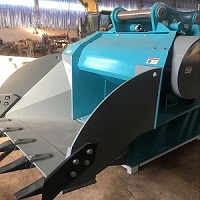 挖掘机改装单轴鳄式破碎斗DP-25移动粉碎斗挖机鄂式破碎机