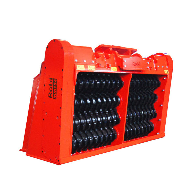 SFP-28装载机筛分破碎斗高频振动筛分斗土壤修复筛分破碎斗