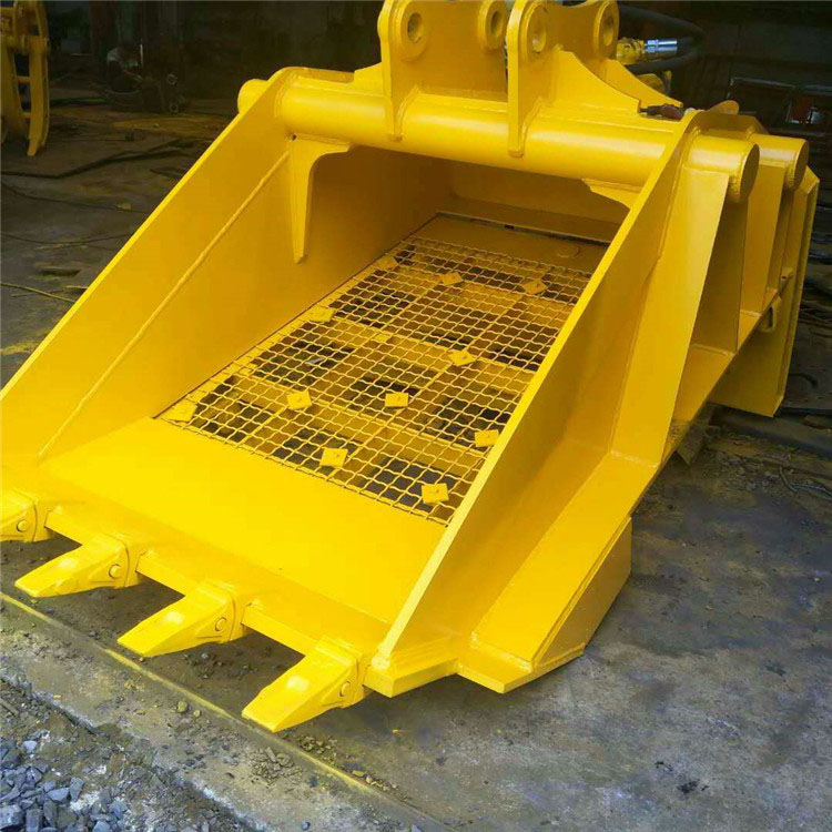 厂家支持定制筛分破碎斗钢渣处理筛分破碎斗价格优惠