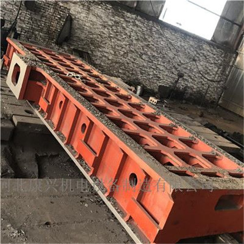 河北重型球墨铸铁机床铸件 异性铸铁件 康兴机电定制生产 翻砂铸铁件 消失模床身铸件