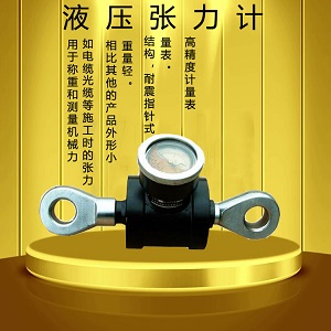 耐震指针式计量表高精度测量表电缆光缆液压张力计