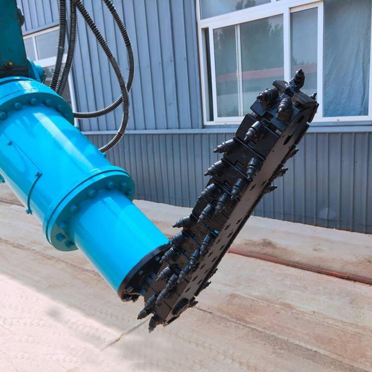 挖掘机属具铁路道渣清理机QZ-2500轨道两侧道渣清理器7-20T