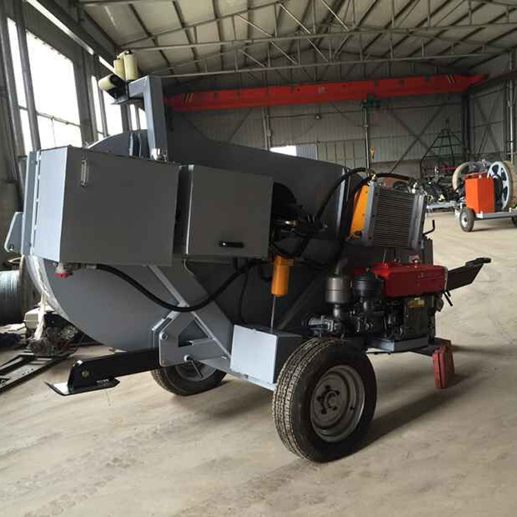 SA-YQ-50拖挂式液压张力机60KN单线张牵机机械式被动张力机