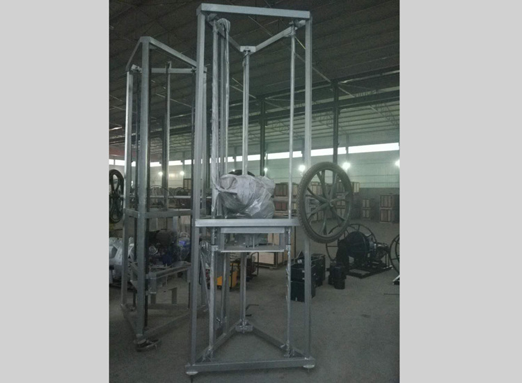 厂家支持定制手摇汽油小型自动提升简易挖坑机钻孔深度3000mm