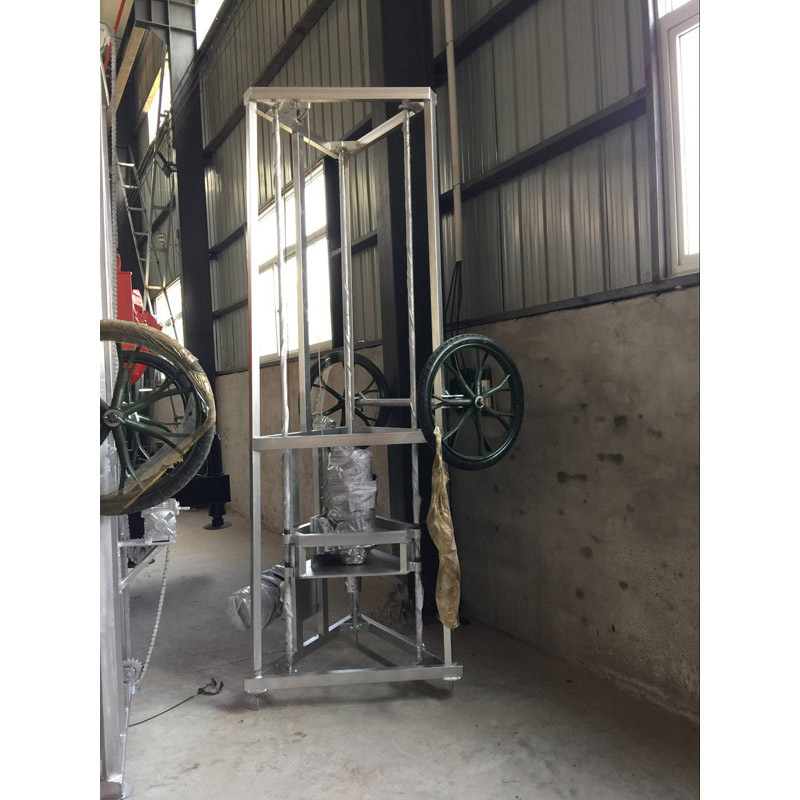 电动全铜电机山区钻孔挖坑作业框架式简易钻孔机电线杆挖坑机
