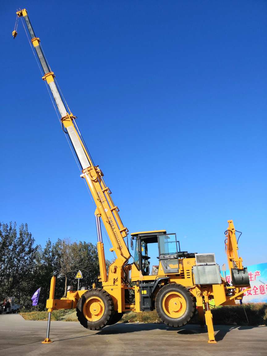 厂家供应定制10吨多功能四驱越野吊车