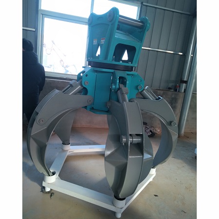 工程建筑机械挖掘机四瓣五瓣抓高硬度钢材制造