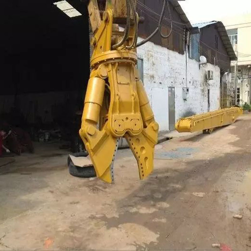 多功能小型挖掘机属具拆除建筑SC-30大型钢板拆除机