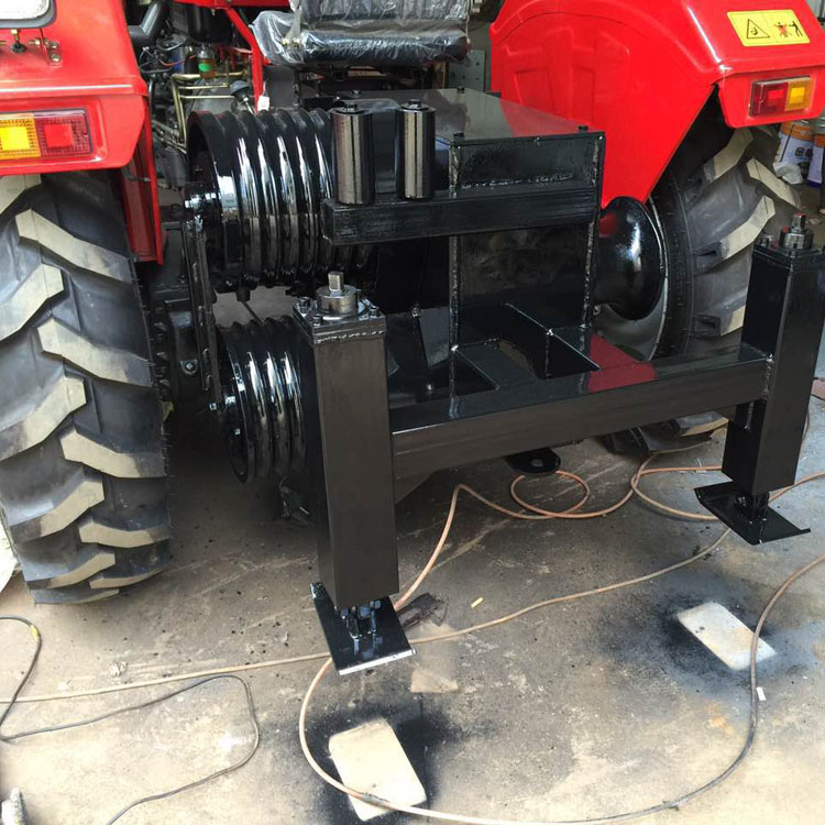 双卷筒四轮拖拉机绞磨280型300型牵引电缆属具
