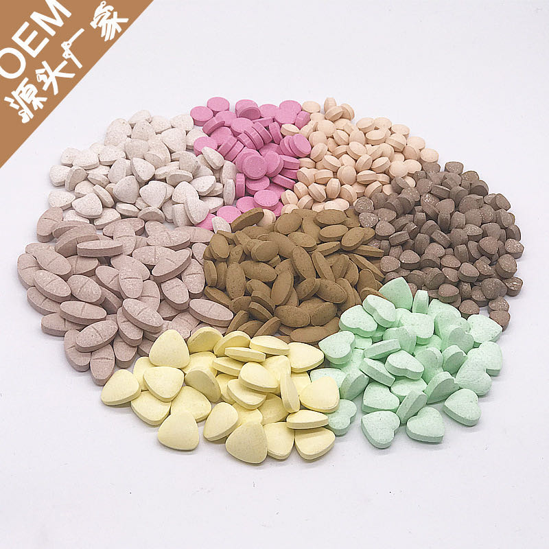 压片糖果代加工 厂家贴牌OEM 各种颜色 规格配方