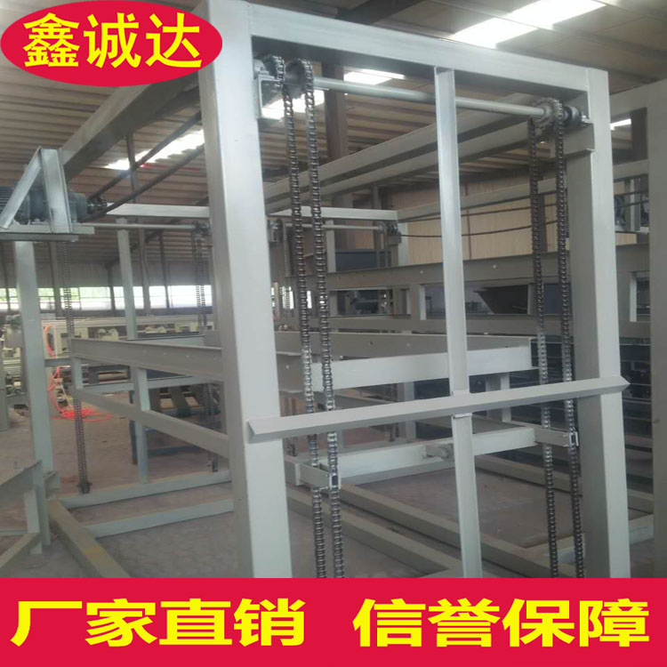 鑫诚达砂浆复合模板设备 保温外模板设备 生产流程