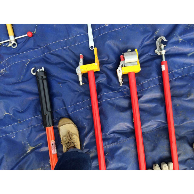 10KV带电作业工具J型线夹安装器固定杆安装器防潮绝缘固定器