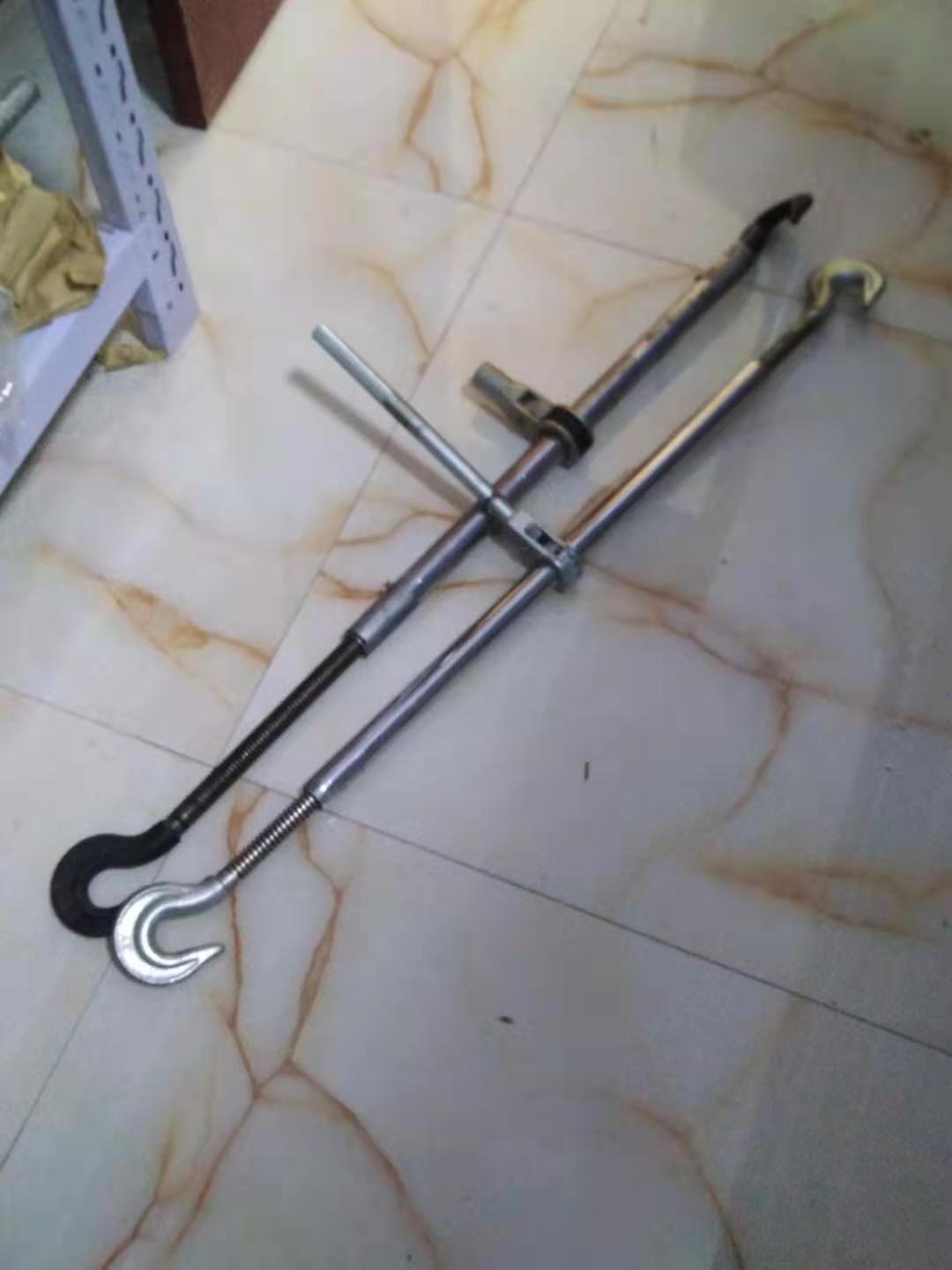 双钩紧线器 铁钩式紧线器 铁钩套式手动丝杆旋转棘轮1T-10T