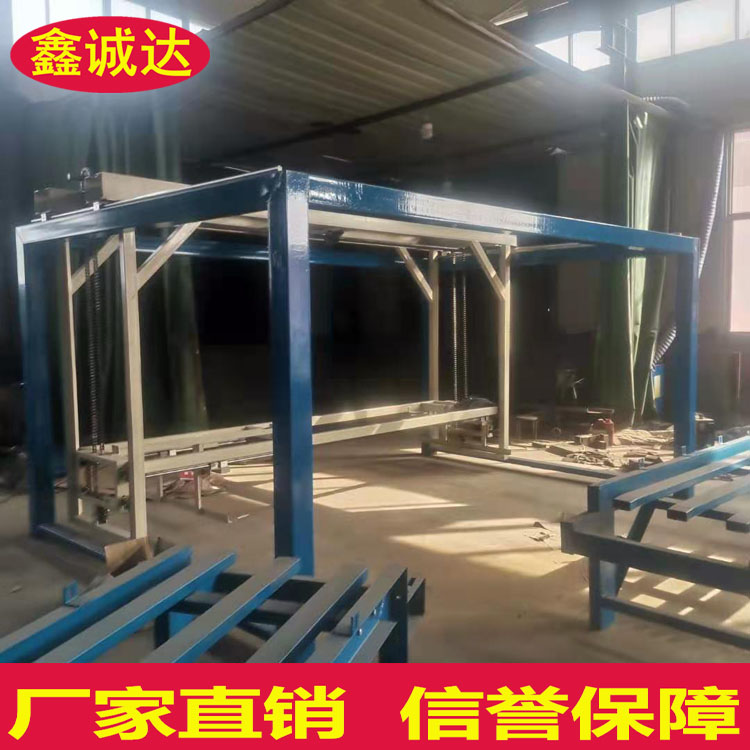 鑫诚达FS外模板成型机设备 砂浆复合模板设备 视频