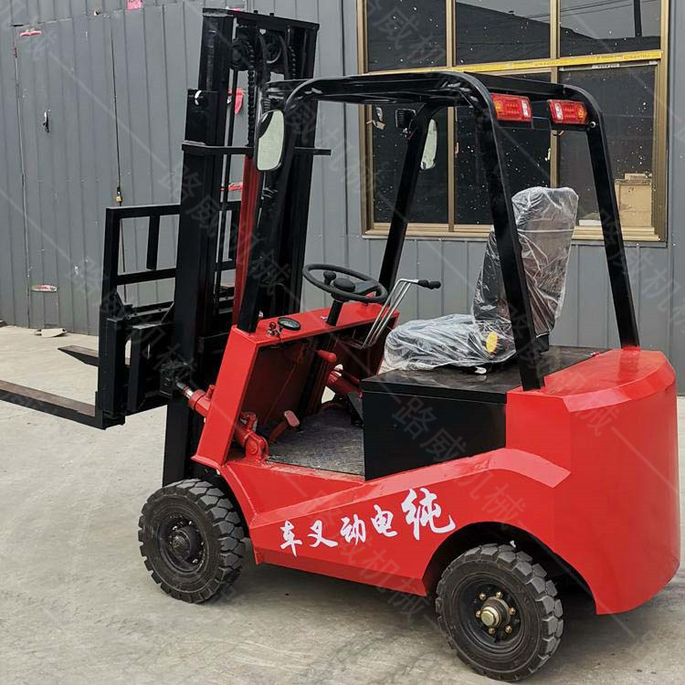 升高装卸堆垛叉车 座驾全电动叉车 电瓶液压堆高车