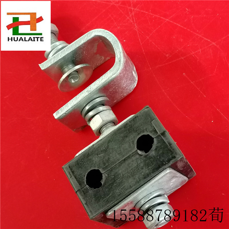 ADSS塔用引下线夹 塔用引下卡具 铁塔用导引线夹光缆固定线夹引线金具 厂家生产规格齐全