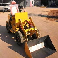 新型全电动装载铲车 小型工程转载机 养牛厂用铲粪铲车