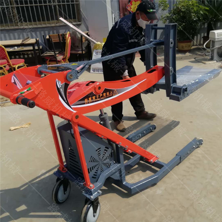 手推式电动液压叉车  电动液压叉车  全自动升降堆高车热销