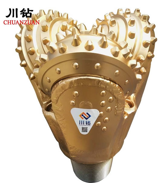 16" 广东三牙轮钻头 钻头焊接角度