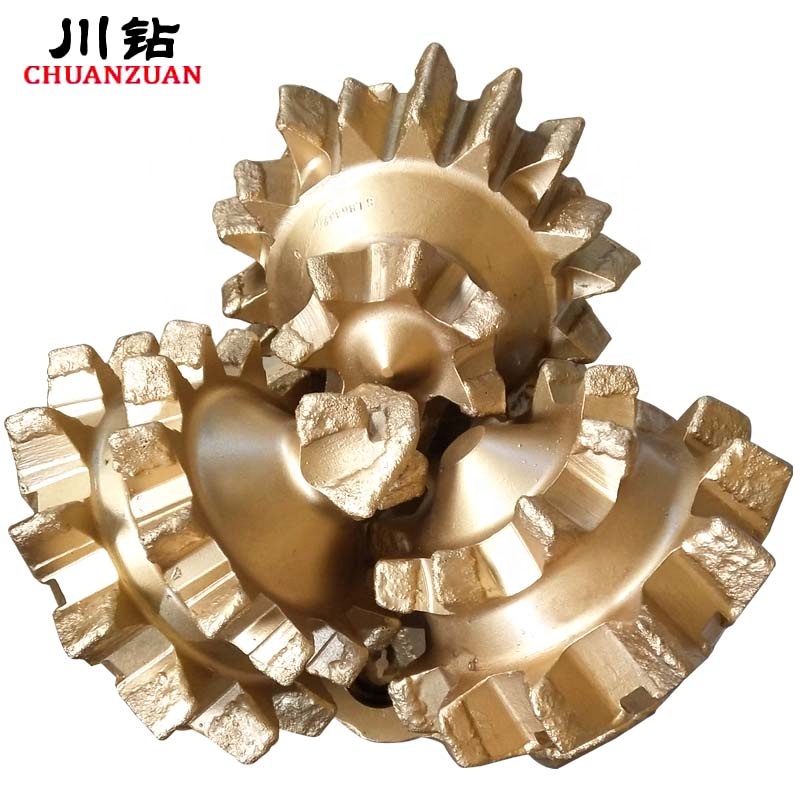 13 3/4"IADC127 钢齿三牙轮钻头橡胶密封
