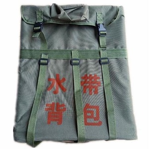 框架式铝合金消防员救援双肩水带背包可折叠拆卸双肩包
