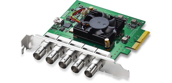Blackmagic DeckLink Duo 2  3G-SDI接口的采集和输出卡