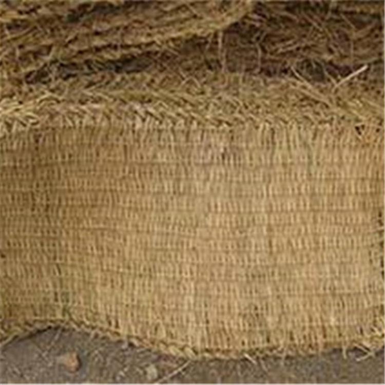 防汛救灾用稻草编织防滑草垫保暖草毡子防汛稻草垫子