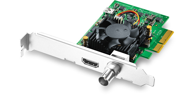 Blackmagic DeckLink Mini Monitor 4K 半高型播放卡