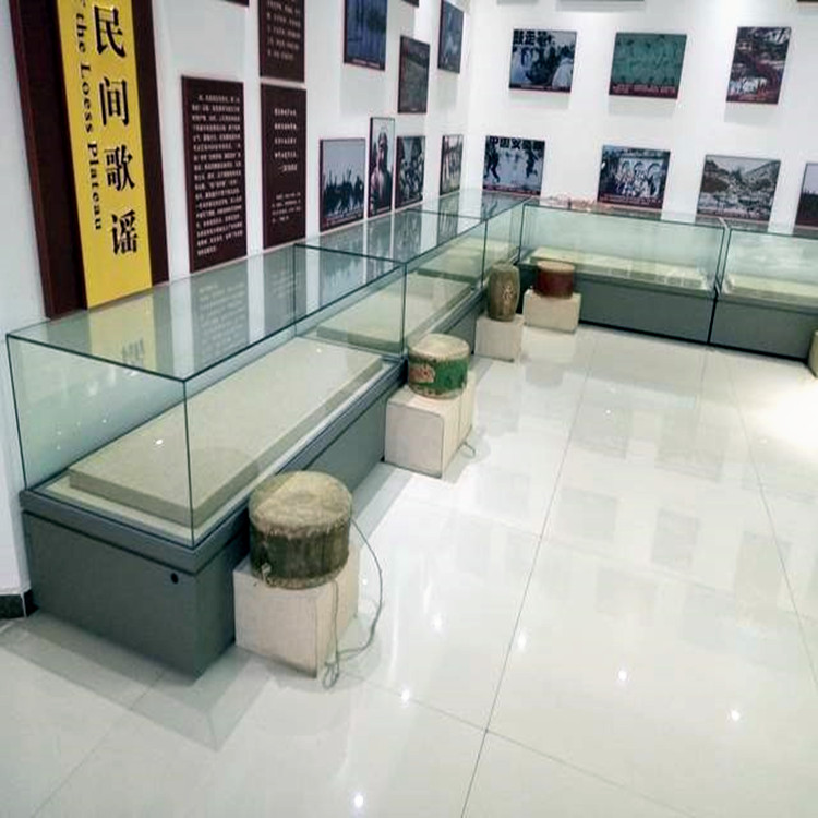 博物馆字画书籍古玩展柜文物玉器陈列柜产品展柜定制-隆城博具