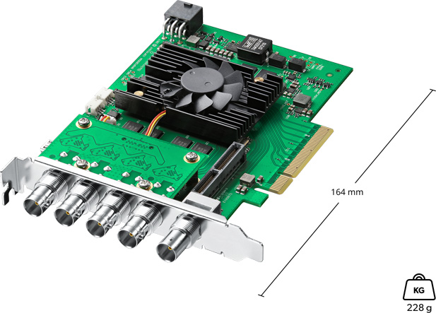BMD DeckLink 8K Pro 采集卡( RMB 5,150)
