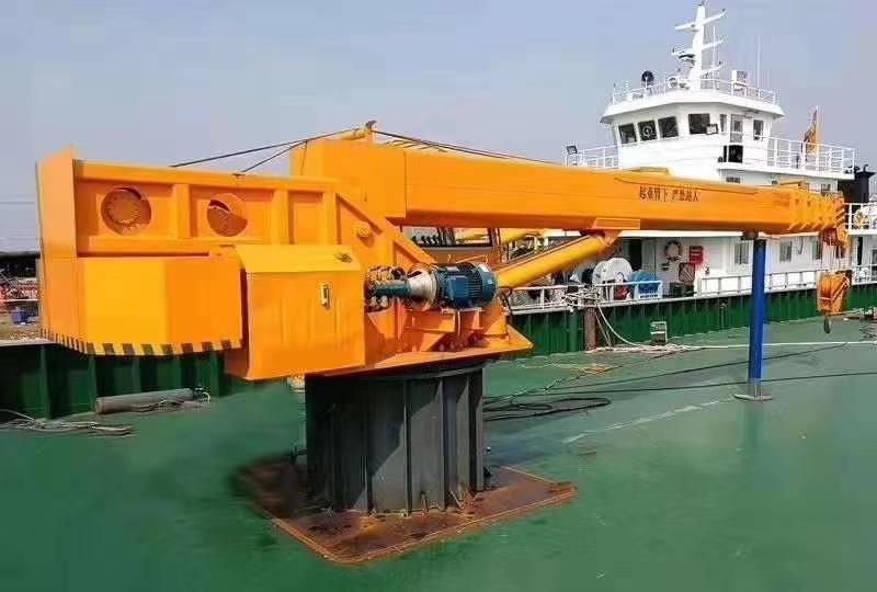利拓供应船用吊 渔船甲板码头克令吊 港口货运船用吊