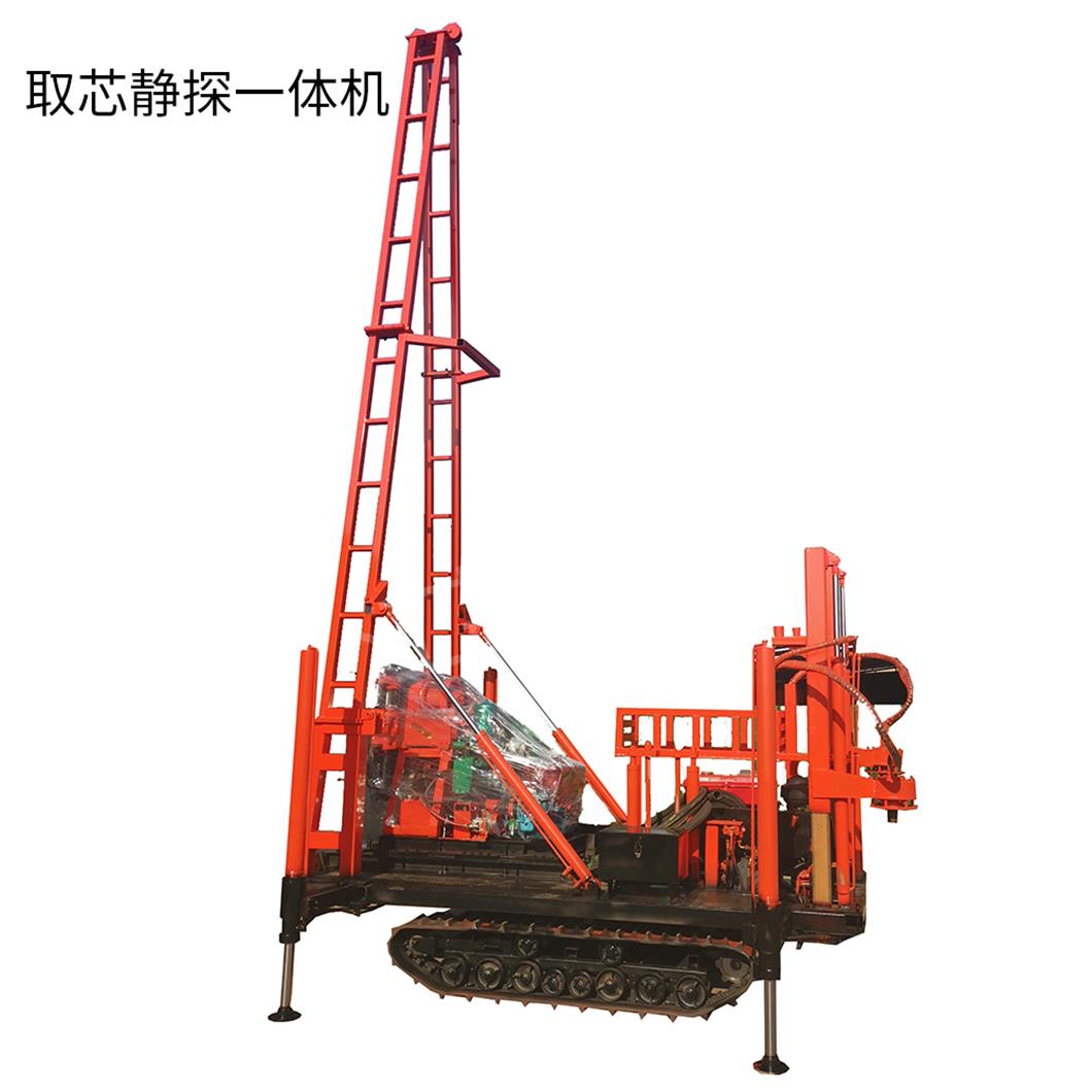 轻型20T简易静探车一套价格 百米钻机带静探