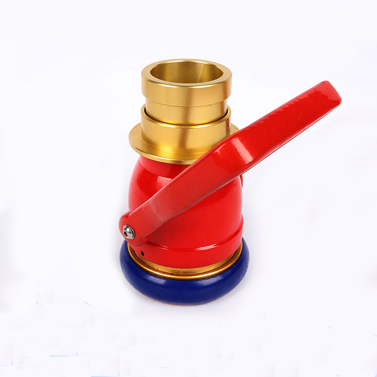 消防救援器材65型高压止水器消防止水阀门快速水带铜止水器