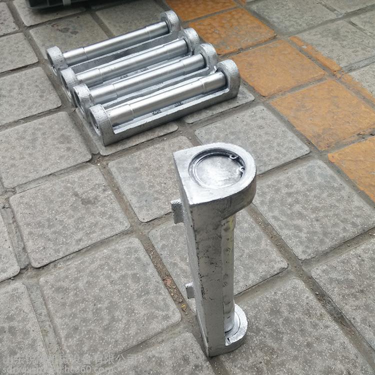 铁路钢轨施工配件QZ-I型曲线两用枕上滚筒曲线内侧减摩滚筒