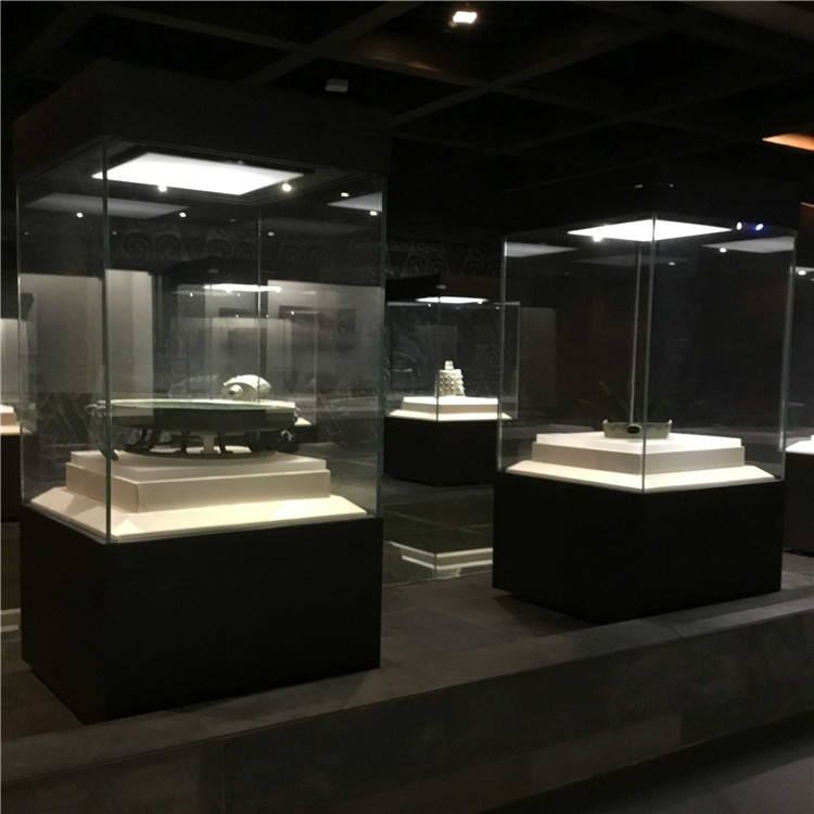 古董字画陈列柜博物馆展柜艺术品展览柜雕像文物展柜定制厂家