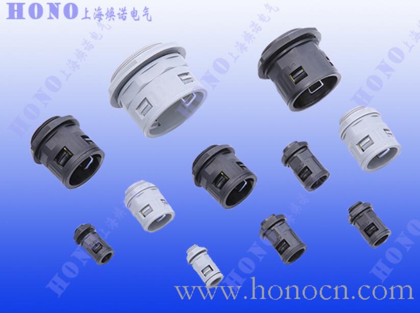 上海焕诺电气HONO塑料软管接头 尼龙软管接头 波纹软管接头 尼龙快速软管直接头 直插式塑料软管接头