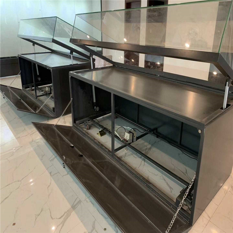 博物馆展示柜-广东展柜平柜厂家定制-隆城博具