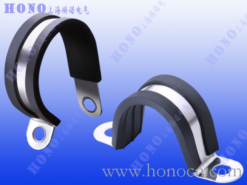 上海焕诺电气HONO R型管夹 U型管夹 尼龙软管R型管夹 塑料管U型管夹 波纹管管夹 塑料波纹软管R型管夹 尼龙软管U