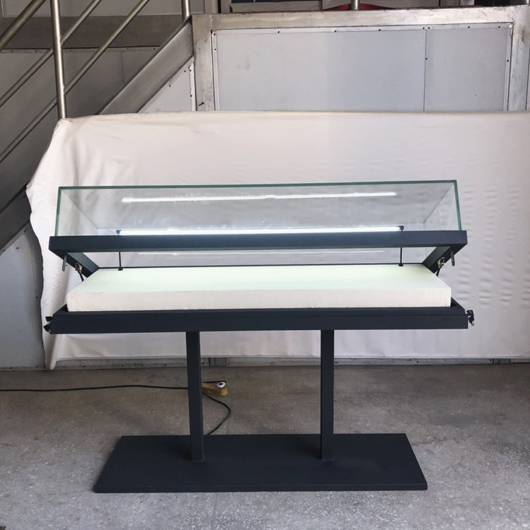 博物馆铝型材烤漆展柜博物馆文物文玩展柜生产厂家
