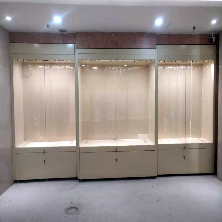 博物馆展示柜生产厂家古董陈列柜展厅展览柜博物馆收藏品展柜定制