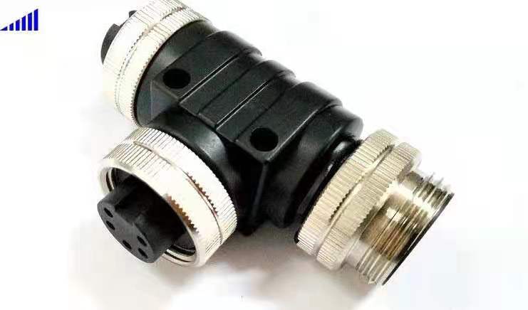 7-8连接器T型插头3通连接器3 4 5 6芯分线器一进二出分线器