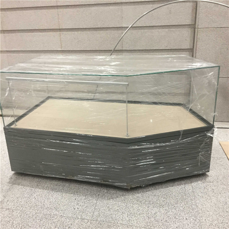 博物馆玻璃展柜文物展柜古董瓷器展柜厂家隆城展示定做