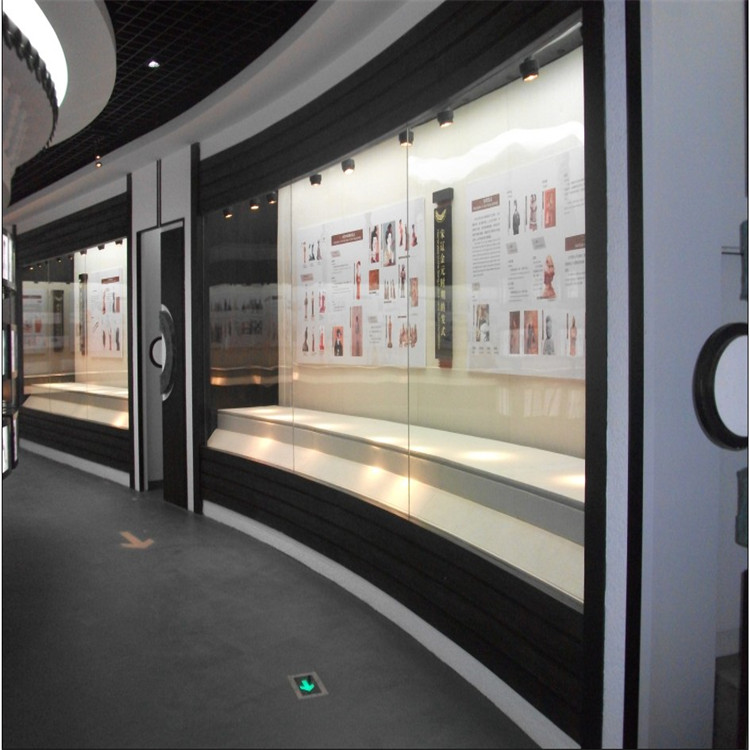 惠州博物馆展柜文物展柜电动平移门博物馆展柜定制厂家