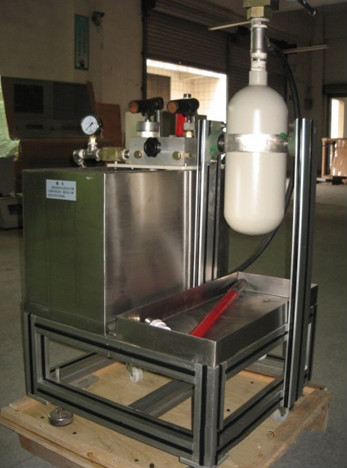 陶瓷品红水压试验装置 判定材料是否紧密烧结 陶瓷品红水压检测设备